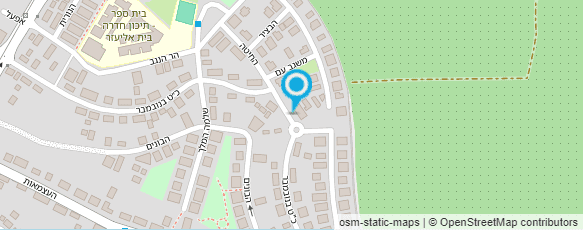 מפת הגעה אל טופ אחזקת מבנים