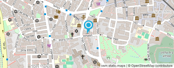 מפת הגעה אל יחיאל בן דוד