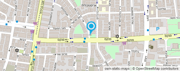 מפת הגעה אל ריפוי בעיסוק בילדים - חולון