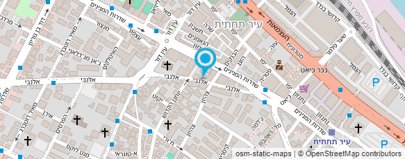 מפת הגעה אל פיצריית ג'ראיסי