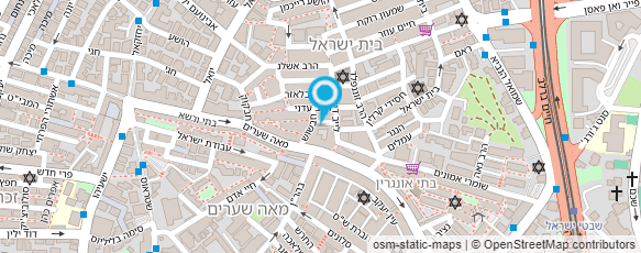 מפת הגעה אל מרכז מידע יהדות מפת הגעה אל מרכז מידע יהדות