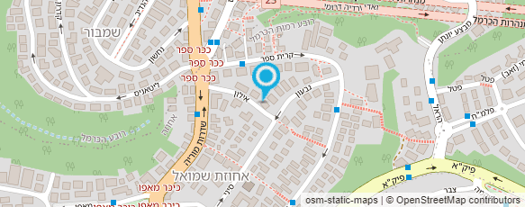 מפת הגעה אל שלף פרופ' גדליהו