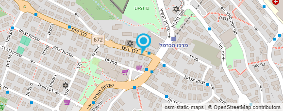 מפת הגעה אל עו"ד ומגשר מזרחי אמיר