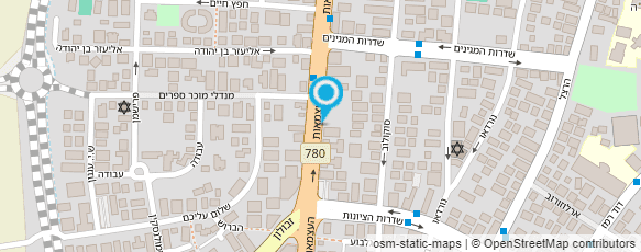 מפת הגעה אל קורקוס דויד