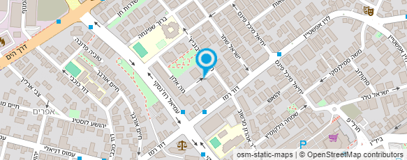 מפת הגעה אל ואדים אדם שמחה - מורה נהיגה