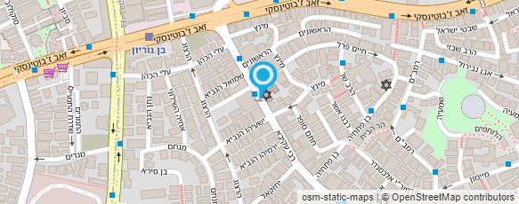 מפת הגעה אל בר יוחאי תשמישי קדושה