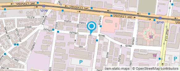 מפת הגעה אל שלטים מושכי תשומת לב