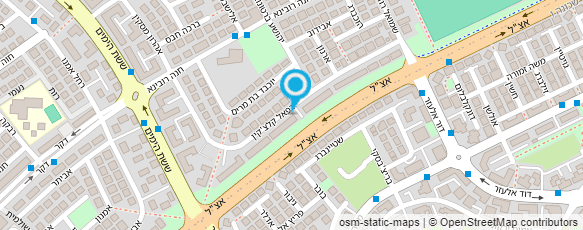 מפת הגעה אל ורד עוגות באהבה