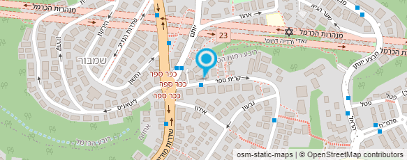 מפת הגעה אל ד"ר הרר דורי