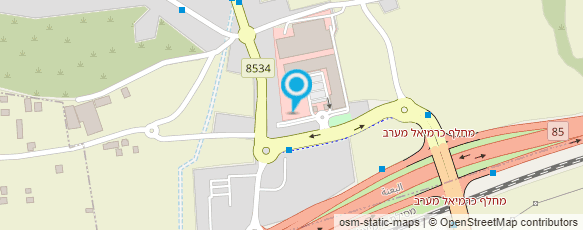 מפת הגעה אל קניון סאלח דבאח ובניו