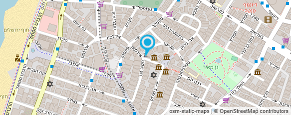 מפת הגעה אל אלי גנט