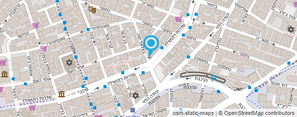 מפת הגעה אל קומטק ניהול קונגרסים בע"מ