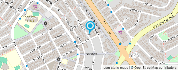 מפת הגעה אל אח תעשיות שערים