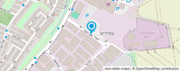 מפת הגעה אל רדט ציוד ומערכות בע"מ