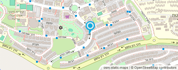 מפת הגעה אל בלומנטל חיים - טיפול רפואי