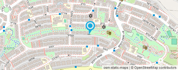 מפת הגעה אל פעוטון פטל