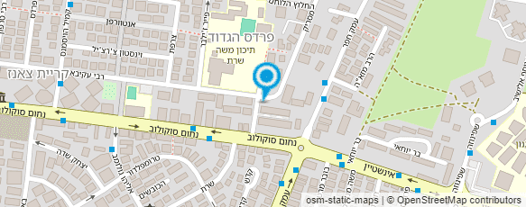 מפת הגעה אל טופ גן