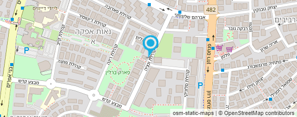 מפת הגעה אל מוטורהום ישראל -השכרת קרוואנים