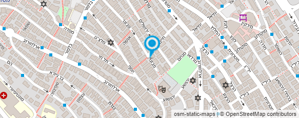 מפת הגעה אל עו"ד ש. ברוידה בן דוד