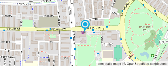 מפת הגעה אל לה-גרדיה גריל בר- LGB