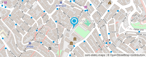 מפת הגעה אל מדעטק-המוזיאון הלאומי למדע