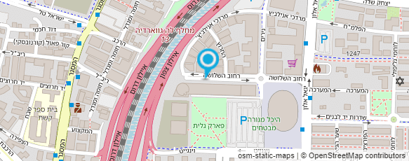 מפת הגעה אל המרכז הארצי לגישור ויישוב סכסוכים