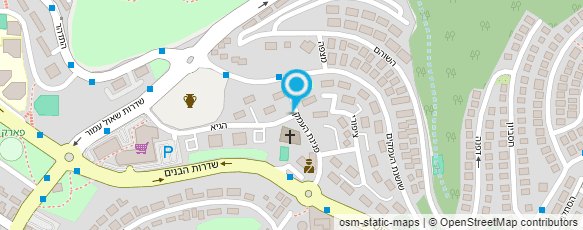 מפת הגעה אל מוניות המתחם