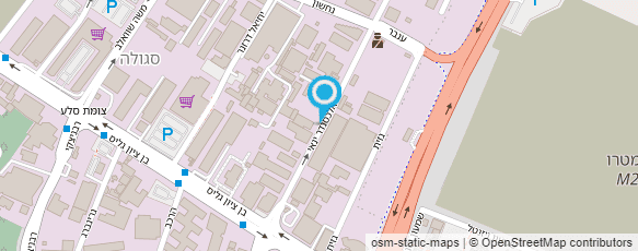 מפת הגעה אל אבני ניצן בע"מ