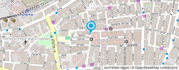 מפת הגעה אל 58 GALERY