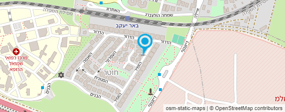 מפת הגעה אל ראובן חיים