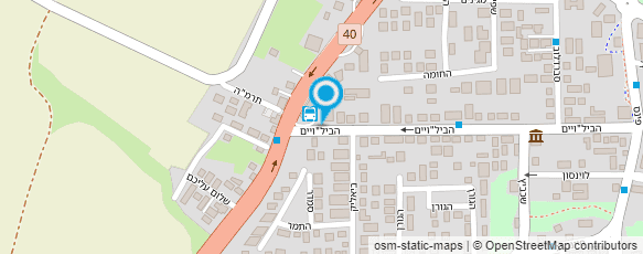 מפת הגעה אל ד"ר צונג אמנון