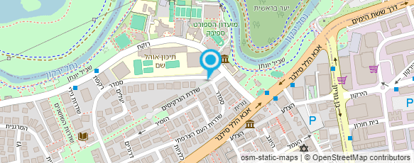 מפת הגעה אל גלריה לפיסול ע"ש י. קונסטנט