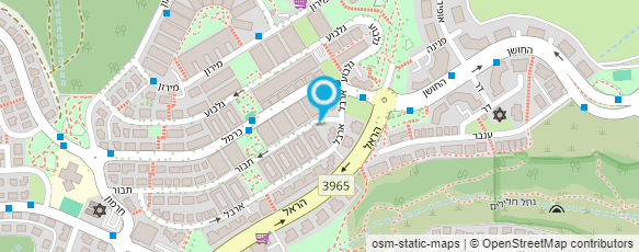 מפת הגעה אל יהודה דיין