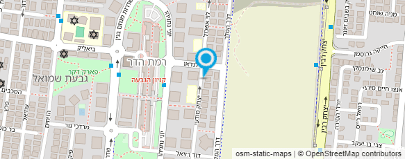 מפת הגעה אל "הגן של אביה"