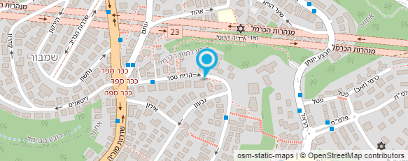 מפת הגעה אל שן אור חיים