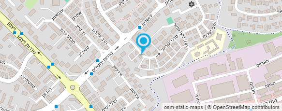 מפת הגעה אל אורן דב - גבס 2001