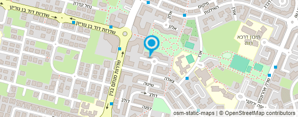 מפת הגעה אל ע.עטיה עבודות אלומיניום