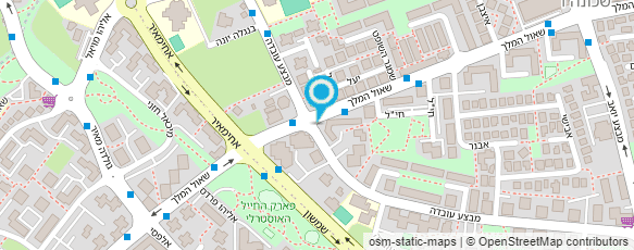 מפת הגעה אל מכון לשיקום ראיה