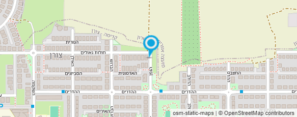 מפת הגעה אל מרכז מדעי לגיל הרך