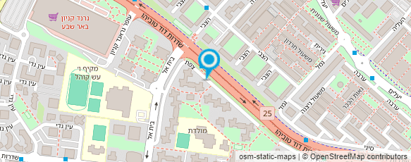 מפת הגעה אל נגב קוסמטיקס