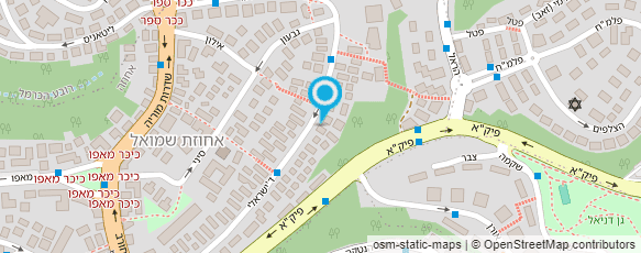 מפת הגעה אל דקל גדעון ח.א.א.א.י.