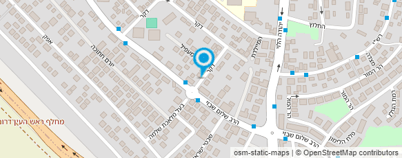 מפת הגעה אל עו"ד עובדיה הרצל בן שמעון