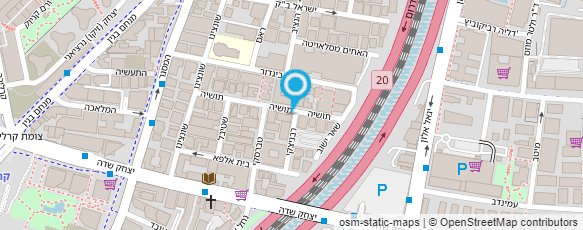 מפת הגעה אל פיצה דומינו - הנהלה