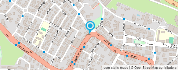 מפת הגעה אל ג'אבטה בר