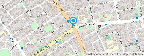 מפת הגעה אל קרל ברג רשתות בע"מ