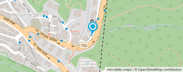 מפת הגעה אל א. גלפמן אדריכלים מירב