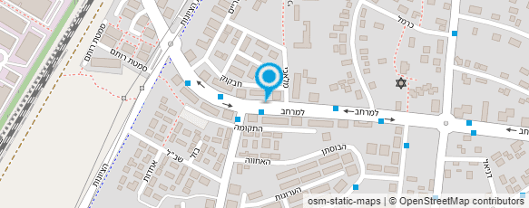 מפת הגעה אל אלי בן דוד - דודי שמש