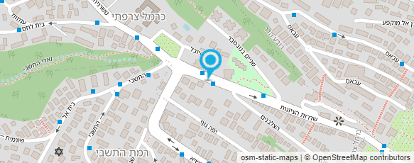 מפת הגעה אל גן שיר