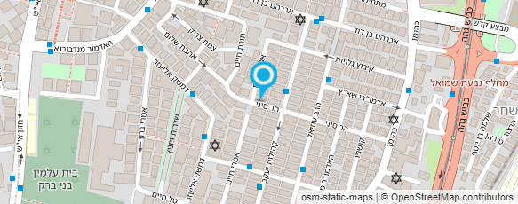 מפת הגעה אל רובין רבקה