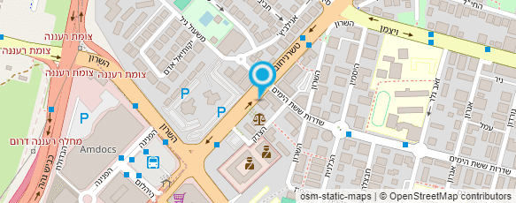 מפת הגעה אל עו"ד זמר עידית